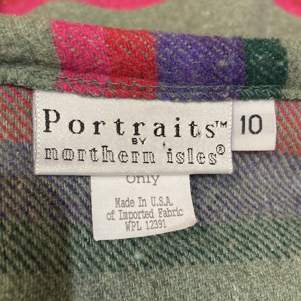 Portraits by Northern Isles Wool Wrap Skirt - Picture 5 of 6